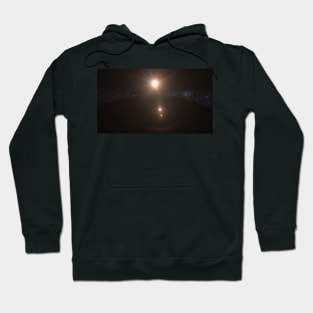 mars sun rays Hoodie